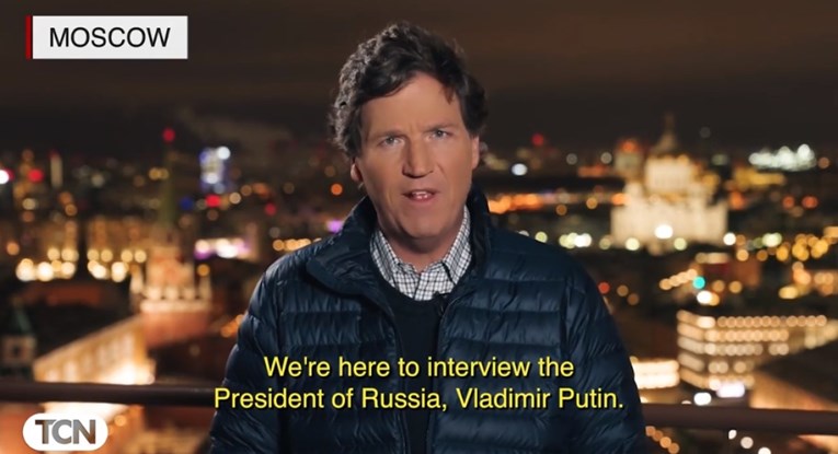 Intervju američkog novinara Tuckera Carlsona sa Putinom biće emitovan večeras