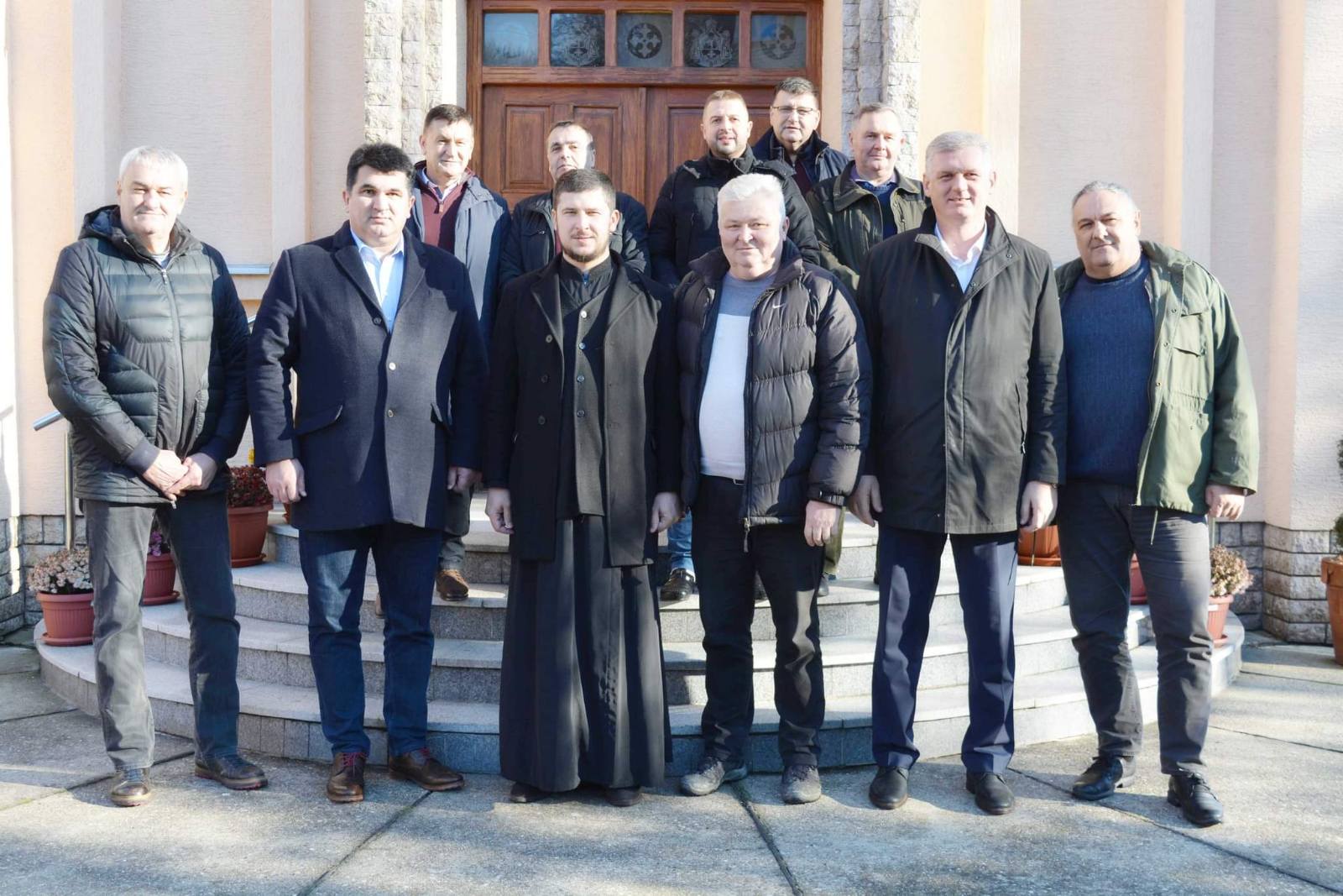 Lopare: Napreduje izgradnja parohijskog doma (FOTO)