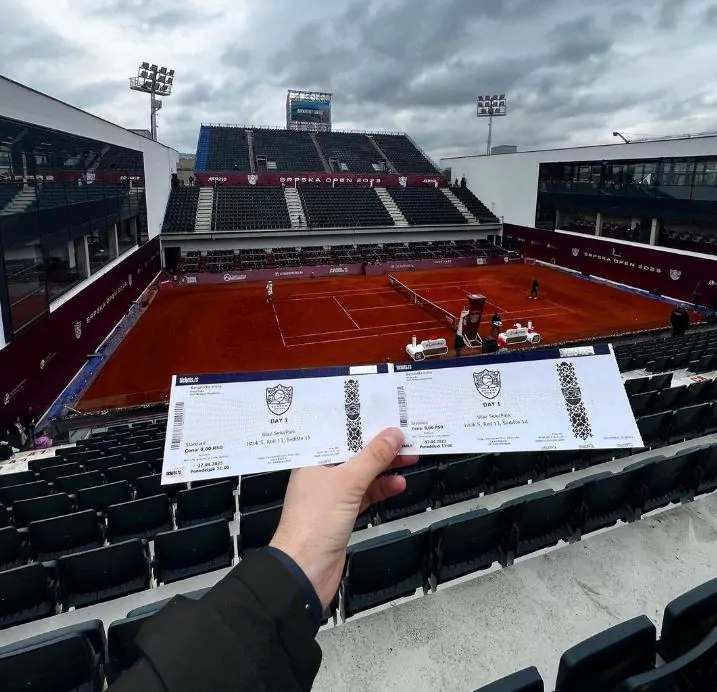 Evo šta će biti sa kartama za Srpska open ukoliko se mečevi pomjere za dan kasnije