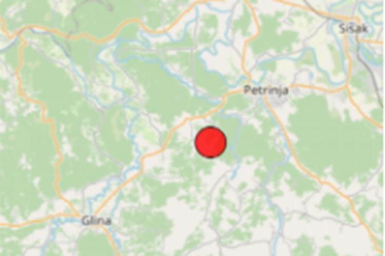 Novi zemljotres u blizini Petrinje