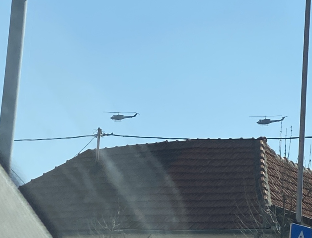 U PITANJU REDOVNE AKTIVNOSTI Helikopteri nadlijeću Bijeljinu