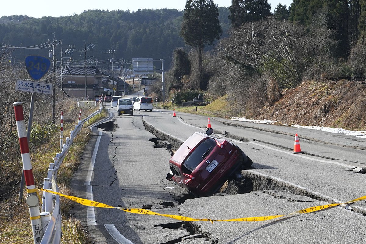 Zemljotres u Japanu pomjerio tlo više od jednog metra