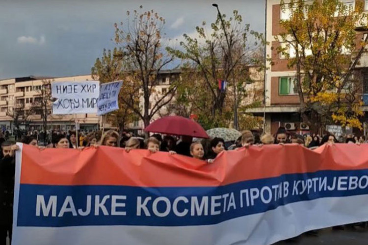 Protestni skup Srba danas u Kosovskoj Mitrovici
