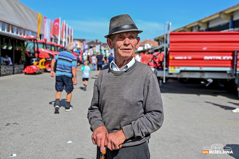 Slobodan Radić (87) ne propušta „Interagro“, na Sajam se dovezao „jugom“ (FOTO)