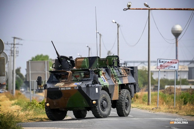 EUFOR održao vježbu i u Bijeljini: Rezervne trupe počinju povlačenje iz BiH