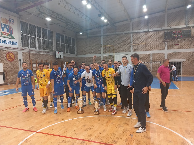 Bijeljina: Pehar Kupa BiH u futsalu pripao MNK „Hercegovina“ iz Širokog Brijega (FOTO)