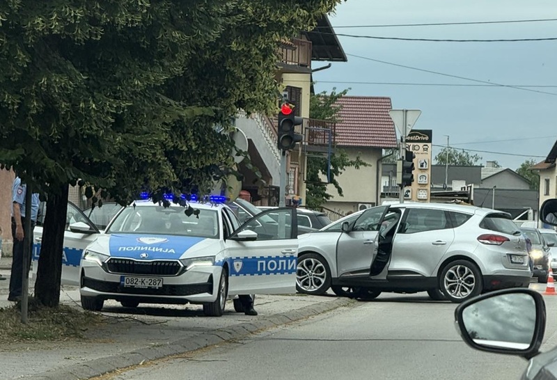 Još jedan udes u Bijeljini, usporen saobraćaj