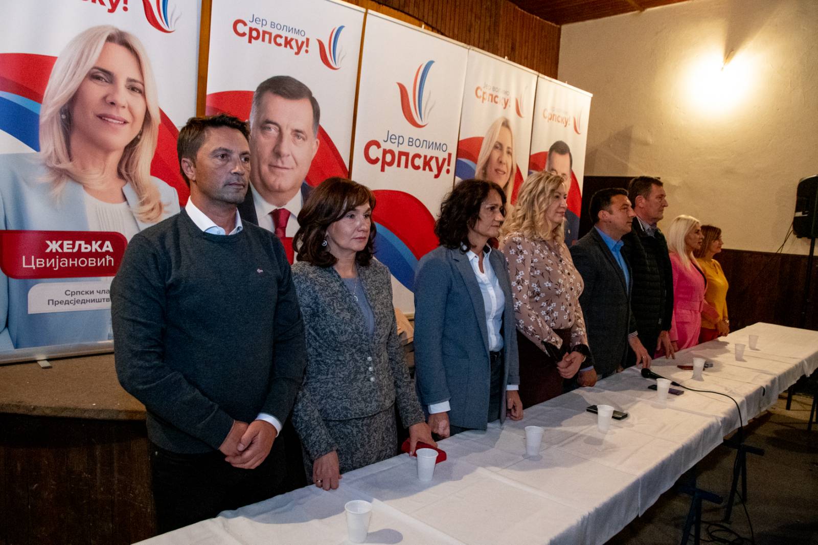 Tribina SNSD u Magnojeviću: Građani znaju važnost izbora za Republiku Srpsku (FOTO)