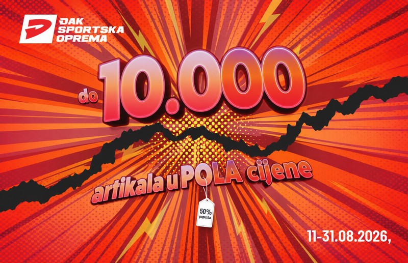 Velika akcija Đak Outleta Bijeljina: U pola cijene do 10.000 artikala  (FOTO)