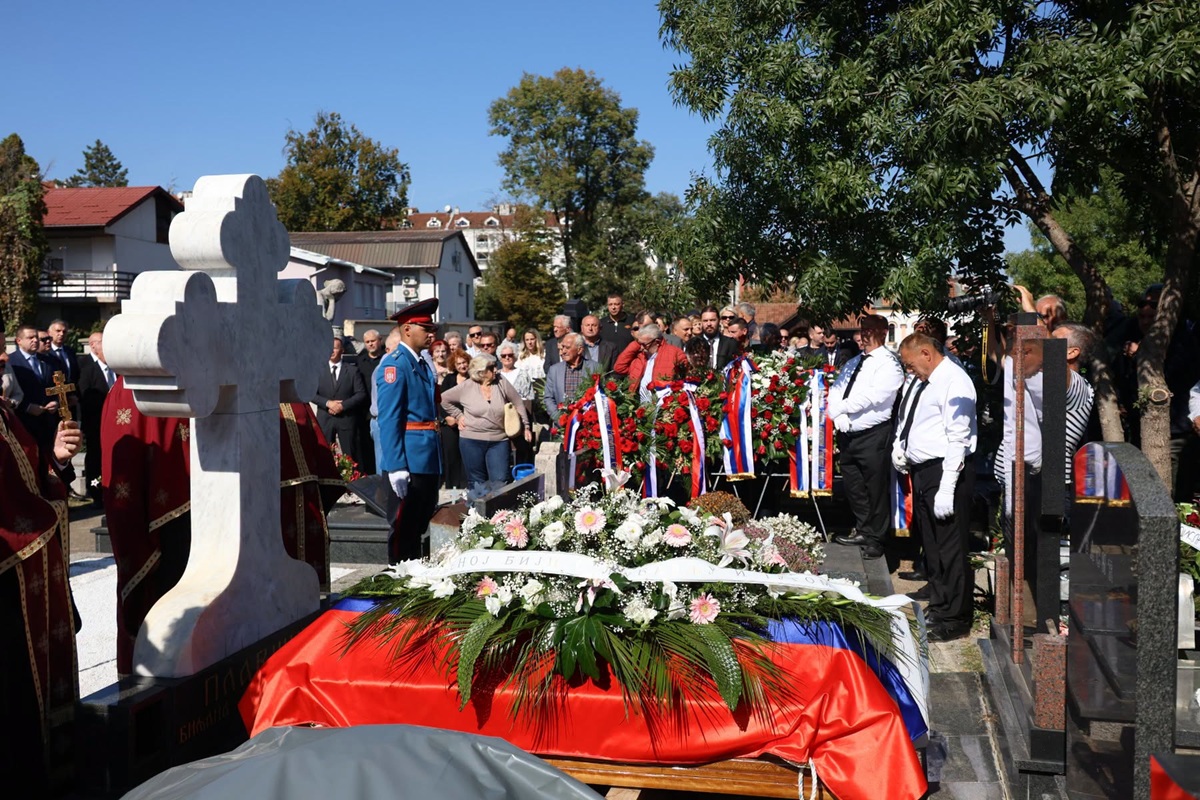 Sahranjena Biljana Plavšić