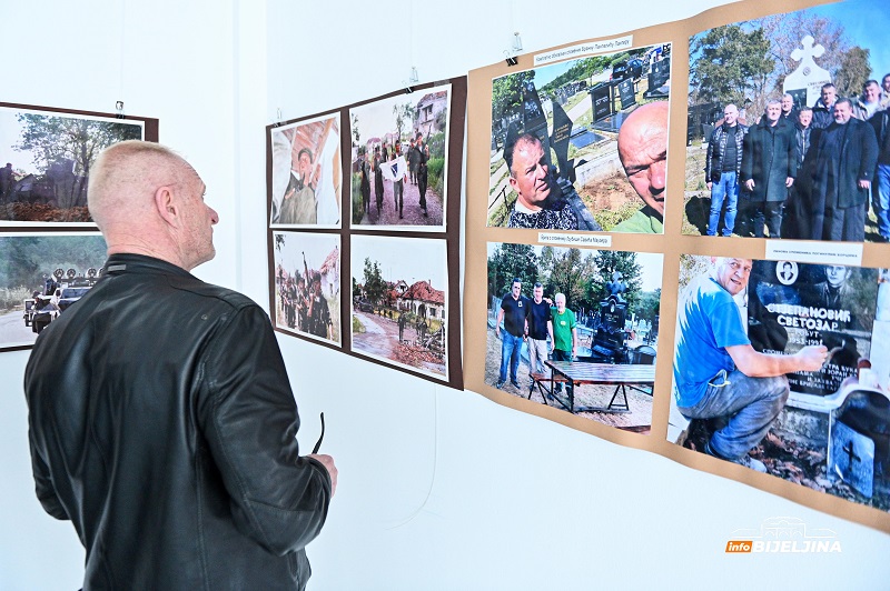 Otvorena izložba ratnih fotografija Garde Panteri (FOTO)