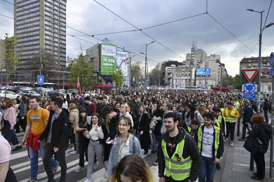 Protestna šetnja studenata 
