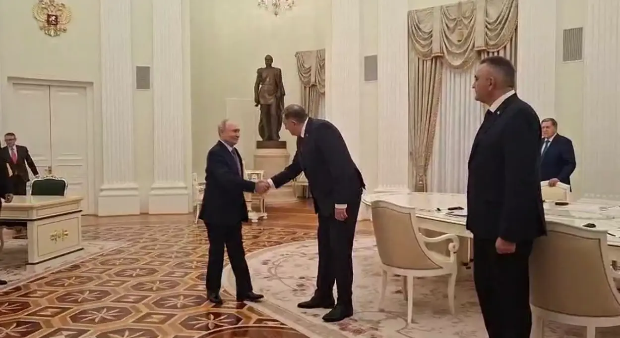 Milorad Dodik i Savo Minić se sastali sa Vladimirom Putinom