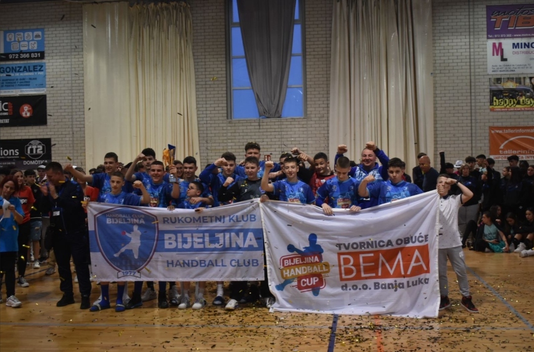 Mladi rukometaši Bijeljine prvi u Španiji