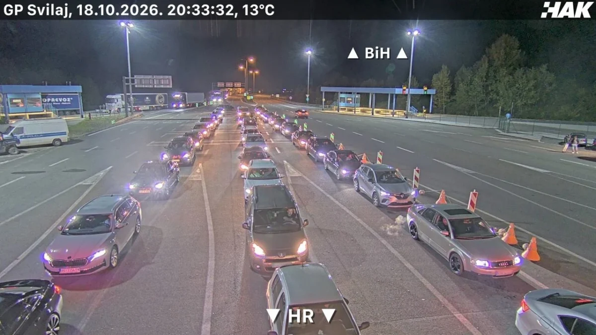 Kilometarske kolone na granicama BiH: Velike gužve na izlazu prema Hrvatskoj