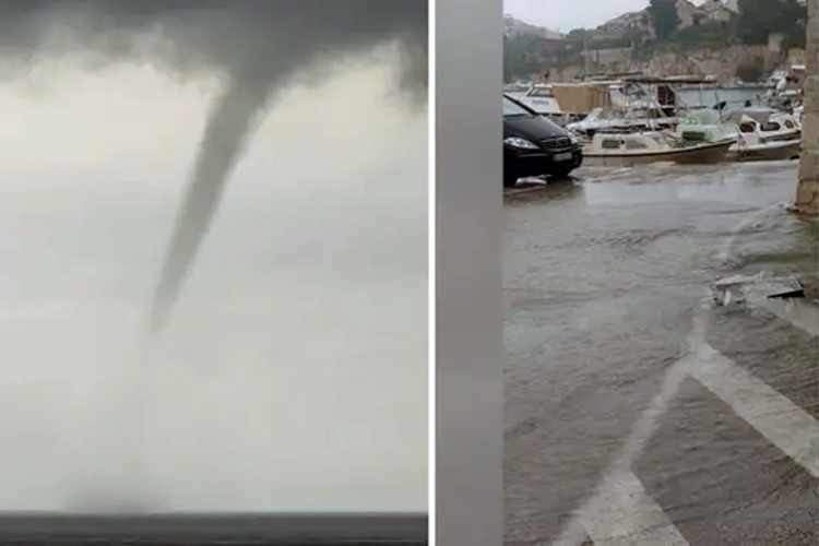 Pijavice i obilne padavine u Dalmaciji