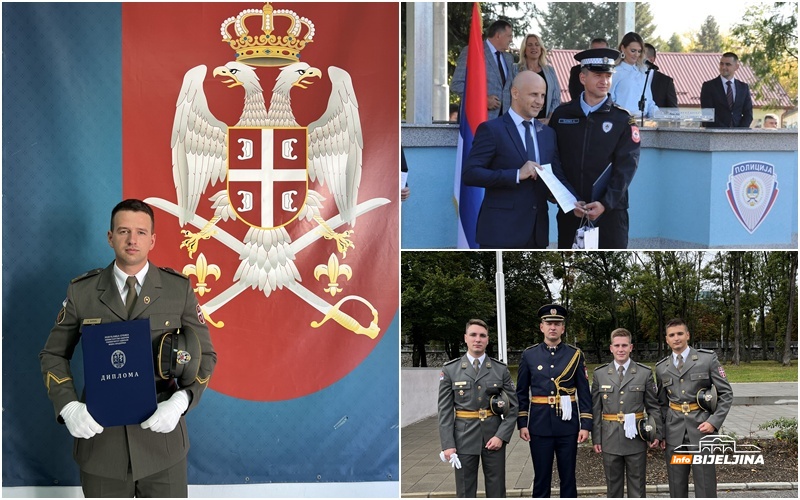 Aleksa Đurić završio policijsku i vojnu akademiju: “Mladima bih poručio da se školuju i da gradimo našu Srpsku” (FOTO)