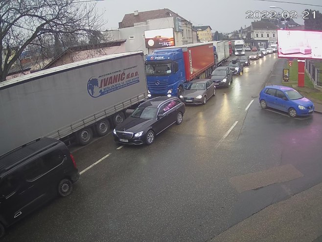 Pojačan saobraćaj na prelazu Gradiška