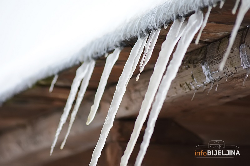 U nedjelju temperatura ispod nule