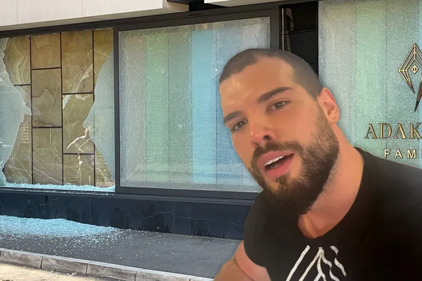 Uništen luksuzni lokal Adama Adaktara