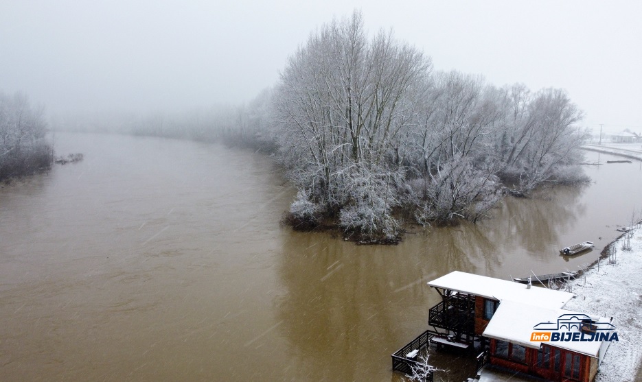Bijeljina: Drina se povlači u korito, ali vodostaj Save raste