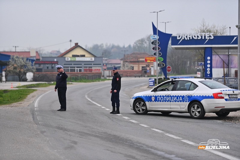 Udes kod Bijeljine, obustavljen saobraćaj prema Brčkom