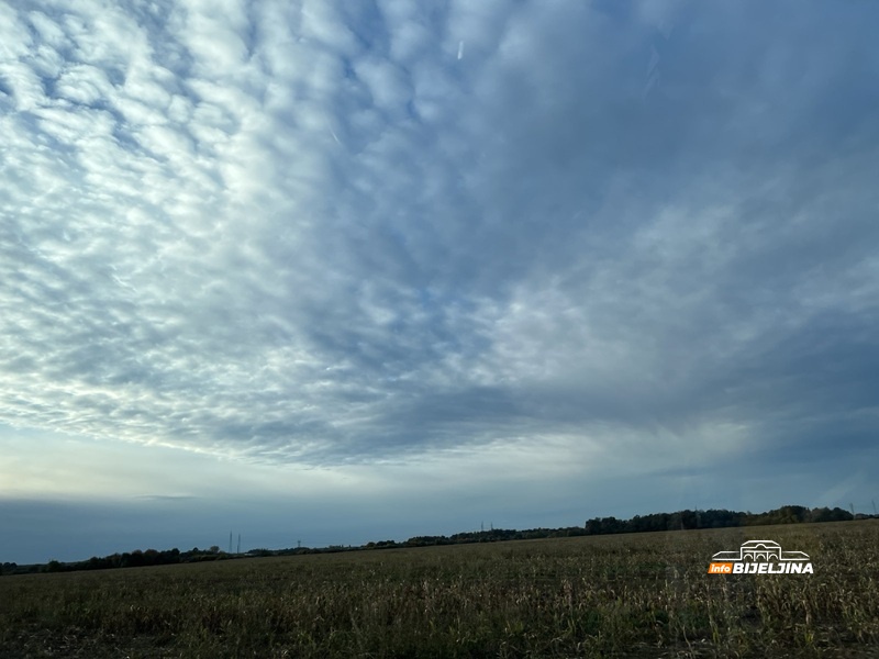 Sutra sunčano uz malu do umjerenu oblačnost