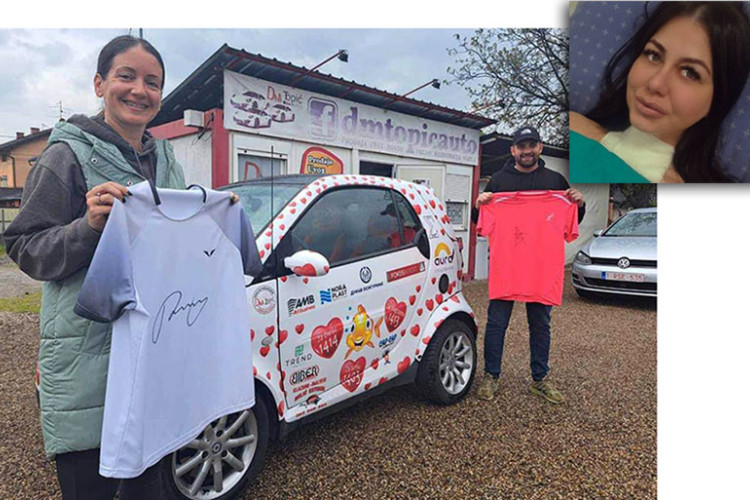 Rekviziti tenisera na aukciji za liječenje Darije