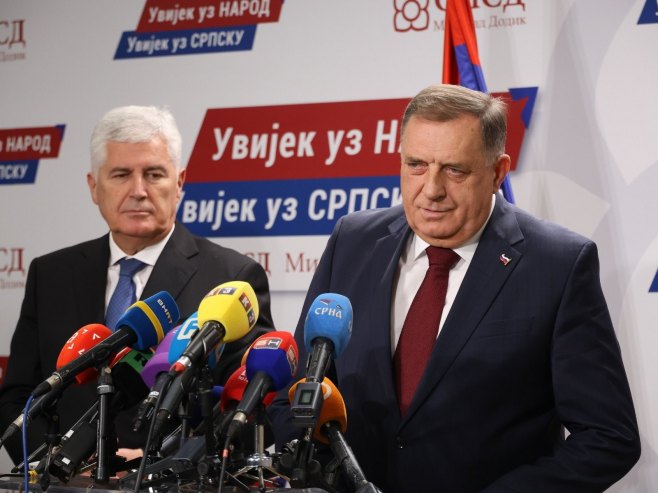 Dodik: Razumijemo HDZ BiH i nastavljamo zajedno da radimo