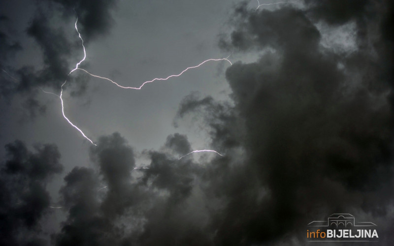 Meteoalarm upaljen, Hrvatskoj prijeti jako nevrijeme, ove regije prve na udaru