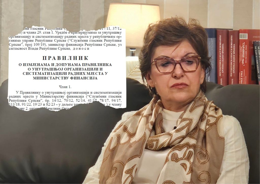 Apsurdna sistematizacija u Ministarstvu finansija RS: Za platne transakcije traži se – vazduhoplovna vojna škola