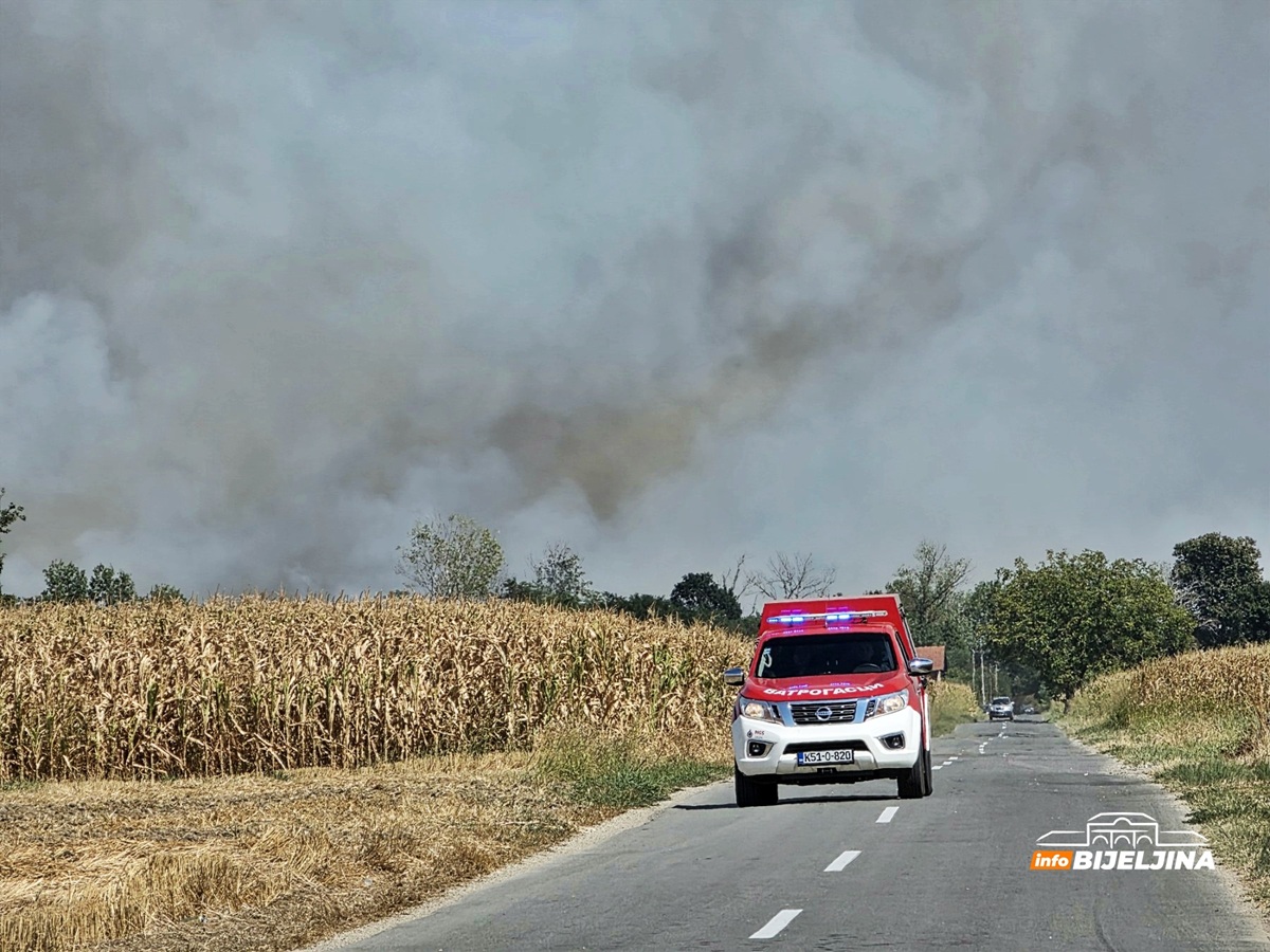 Amajlije: Požar zaprijetio vikend naselju, na nogama kompletna vatrogasna jedinica (FOTO)