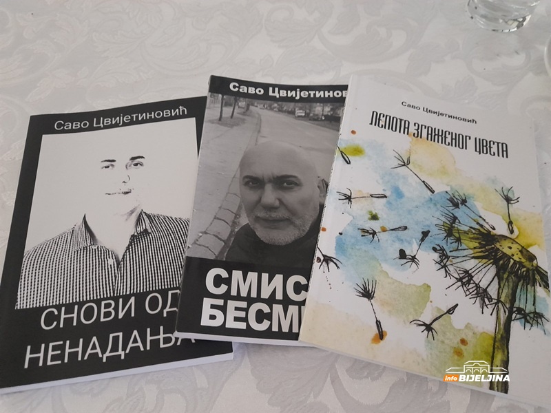Bijeljinac Savo Cvijetinović piše poeziju preko 30 godina: “Ne smijemo dozvoliti da nam materijalne stvari više vrijede”