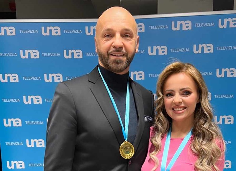 Bračnom paru Kojadinović dodijeljena medalja za izuzetne poduhvate na polju humanitarne pomoći 