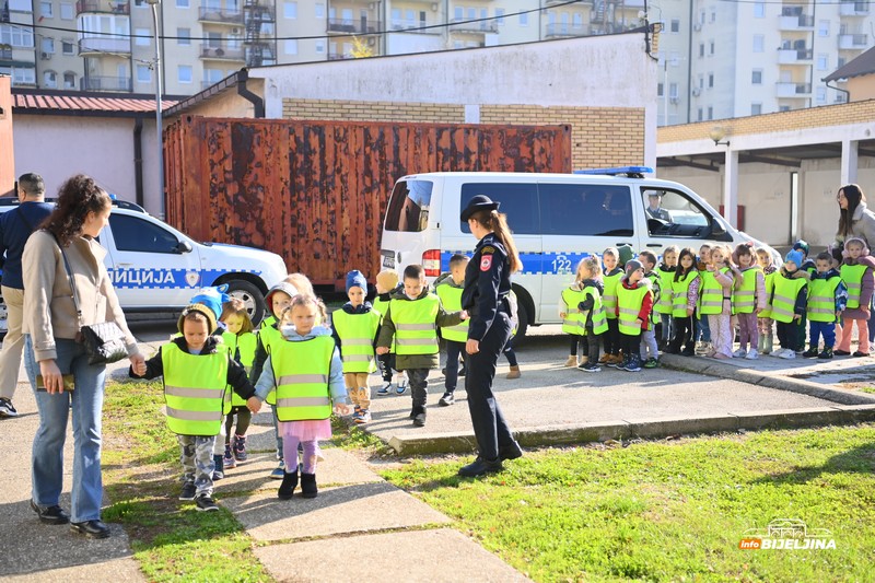 PU Bijeljina: Dan otvorenih vrata za najmlađe sugrađane (FOTO)