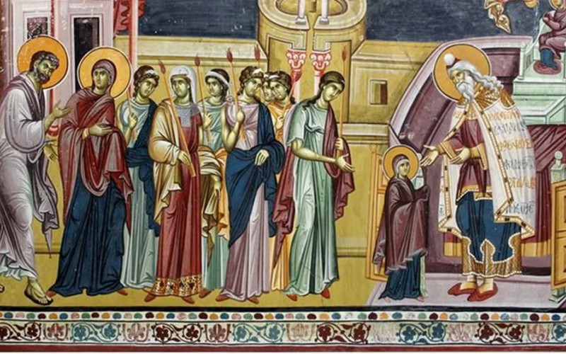 Sutra Vavedenje Presvete Bogorodice