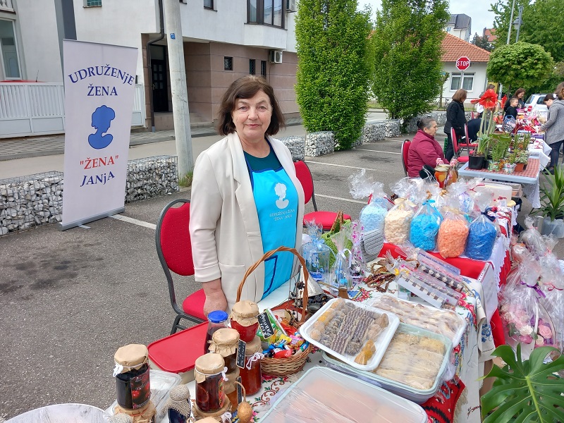 Kadaif iz Janje na Sajmu turizma i gastrokulture u Bijeljini (FOTO)