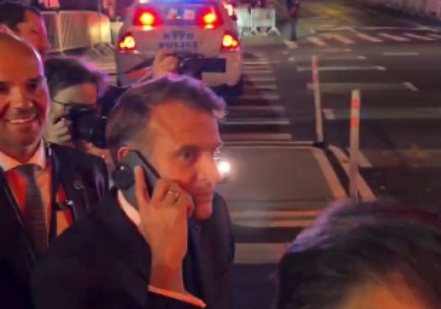 Policija zaustavila Makrona u Njujorku, on hitno pozvao Trampa