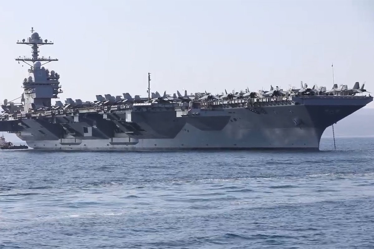 Najnapredniji američki nosač aviona uplovio u Karipsko more