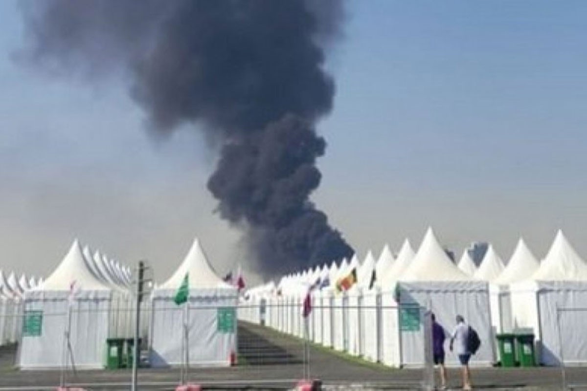 Panika u Kataru: Požar blizu navijačkog sela