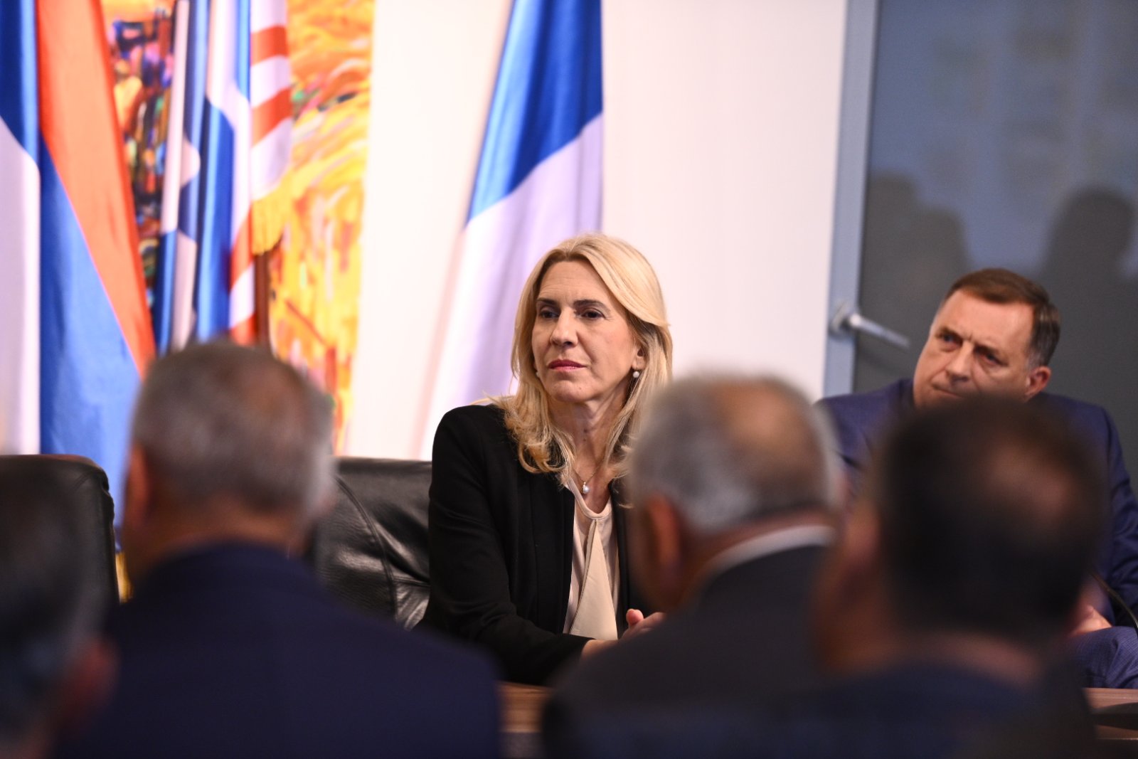 Cvijanovićeva i Dodik sa najistaknutijim ratnim komandantima sa regije