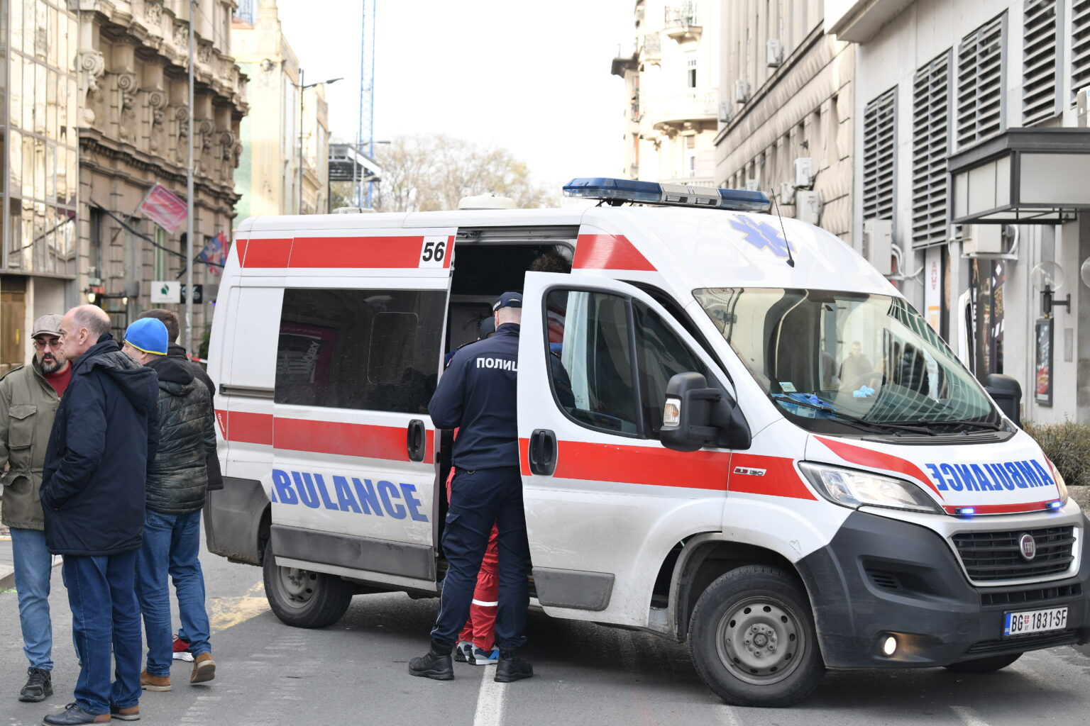 Zaletio se automobilom na demonstrante u Beogradu, ima povrijeđenih