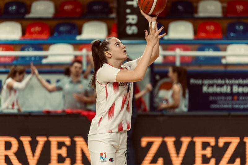 Košarkašica iz Zvornika Milica Dragičević (18) produžila ugovor sa Crvenom zvezdom: “Moji snovi su se ostvarili” (FOTO)