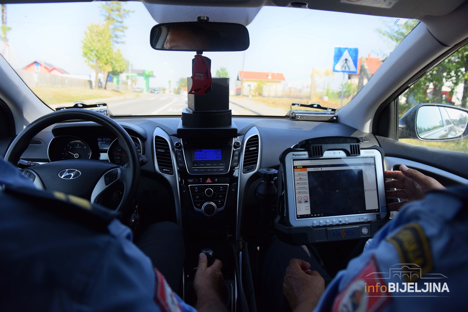 Automatski radar i presretač na saobraćajnicama u Bijeljini tokom avgusta