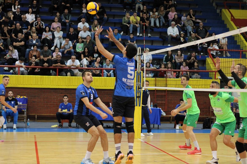 Odbojkaši Radnika posle velike borbe poraženi od kiparske Omonije (FOTO)