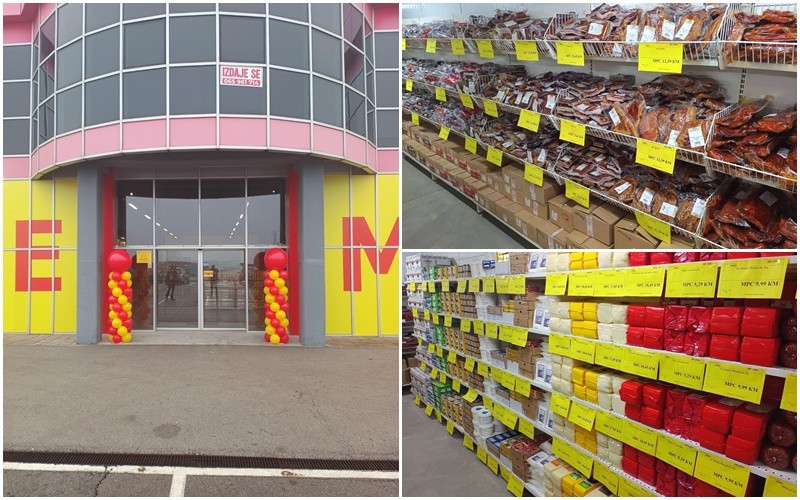 Mere market u Bijeljini mijenja trendove u kupovini: Prepoznatljivi po niskim cijena (FOTO)