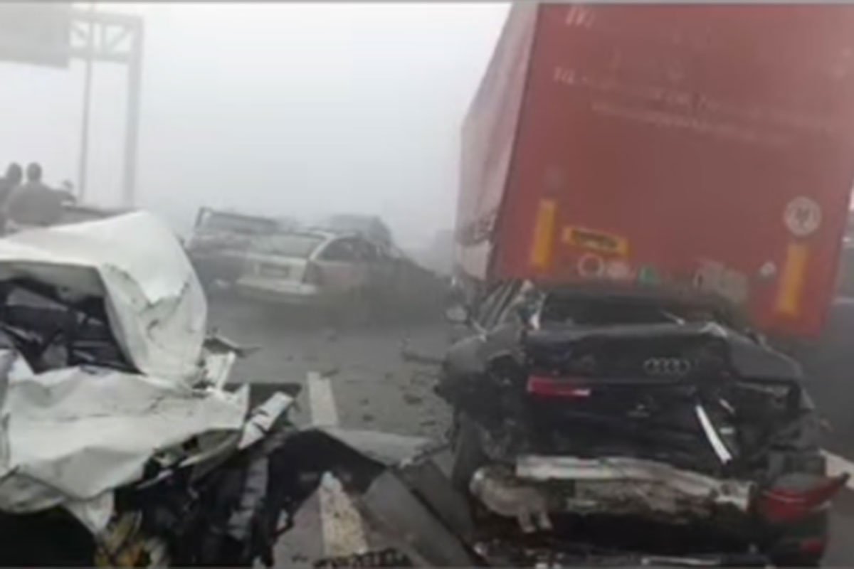 Lančani sudar na auto-putu 