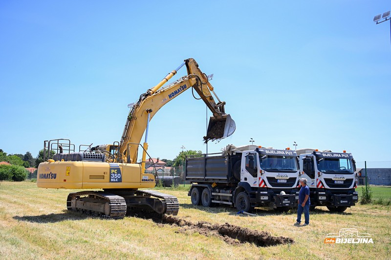 Napokon počela gradnja sportske dvorane u Bijeljini: Rade tek prvu fazu, za ostatak nedostaju milioni KM (FOTO)
