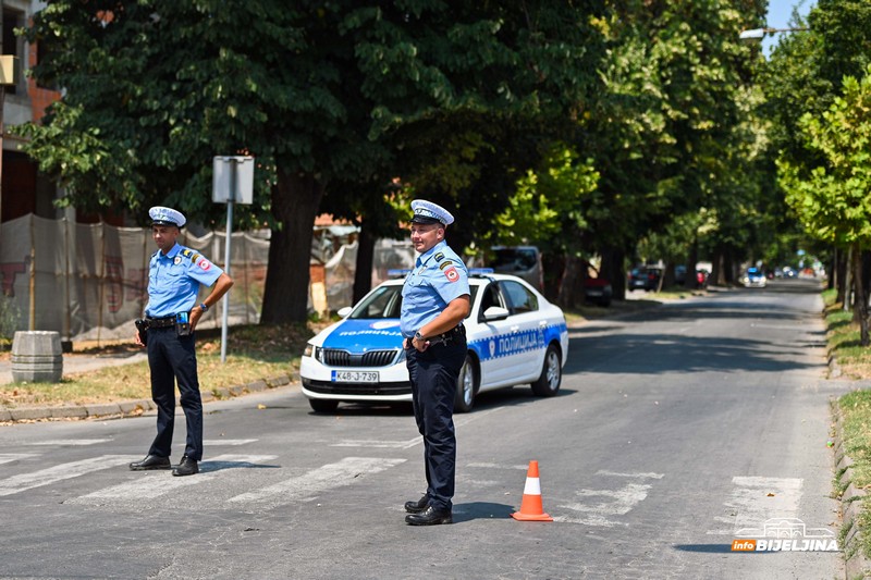 Uhapšeni u Bijeljini zbog pomaganja ubici policajca sproveden u Tužilaštvo