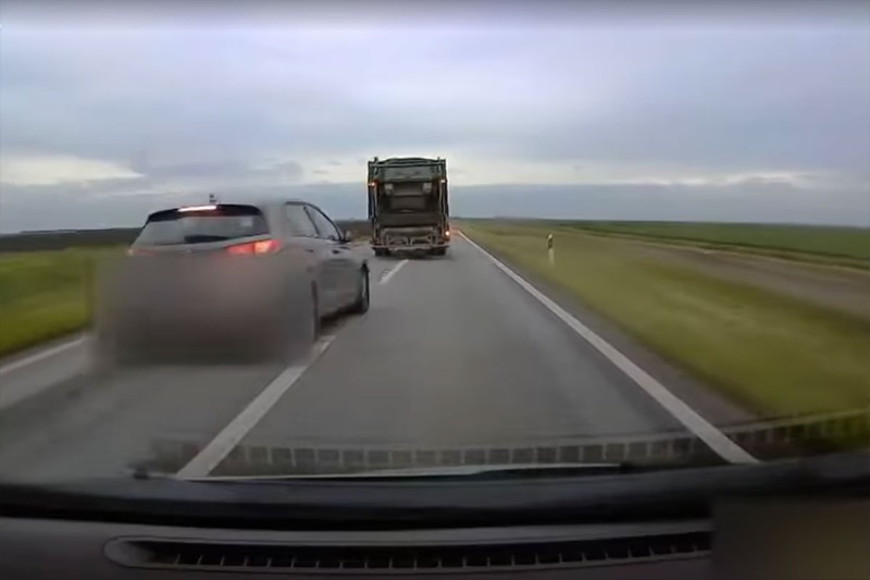 Šokantan snimak opasne vožnje u Hrvatskoj (VIDEO)